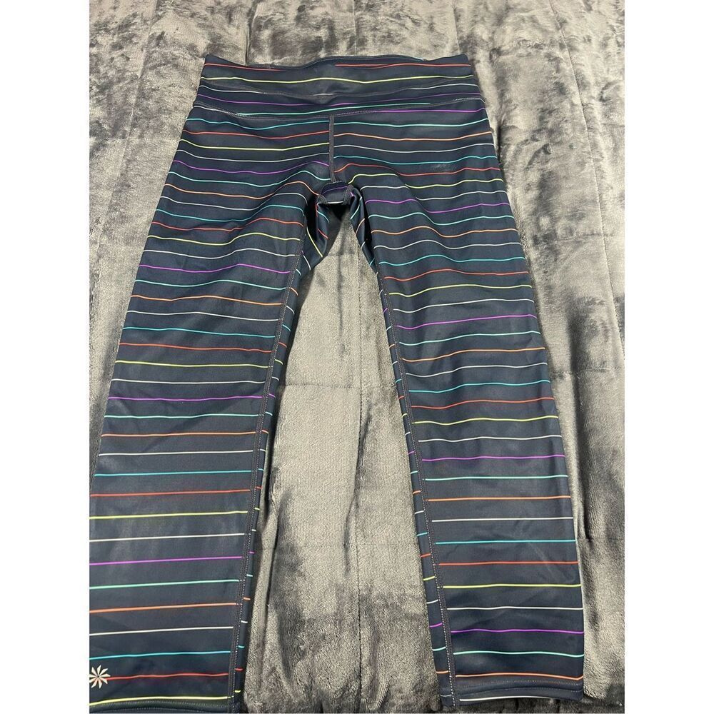 Athleta women’s multicolored leggings size S‎ ￼